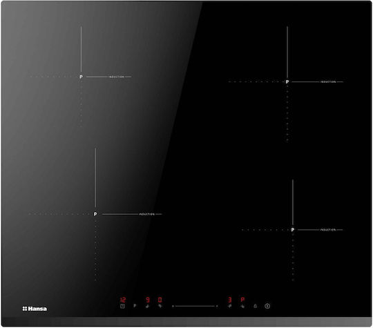 Hansa Induction Autonomous Cooktop With Lock Mode 59.2x52.2cm