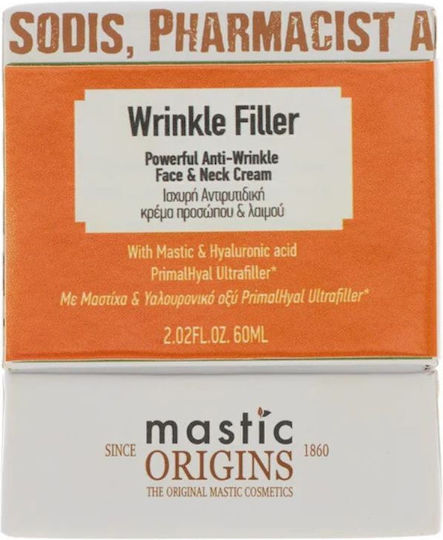 Mastic Origins Wrinkle Filler Cream Face 60ml