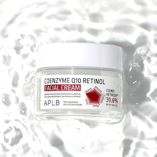 APLB Coenzyme Q10 Retinol Face Cream for Moisturizing Anti-Aging & Firming with Retinol & Coenzyme Q10 55ml