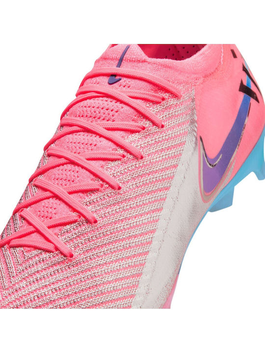 Elite Mercurial Vapor 16 Elite Vini Jr FG Fußballschuhe mit Stollen Rosa