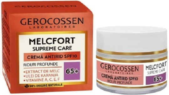 Gerocossen Creme de Față Hidratare de Zi cu Factor de Protecție Solară 10 și Slime de Melc 50ml