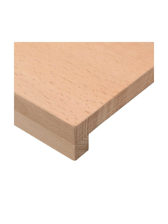 vidaXL Wooden Window Sill W80xH40cm