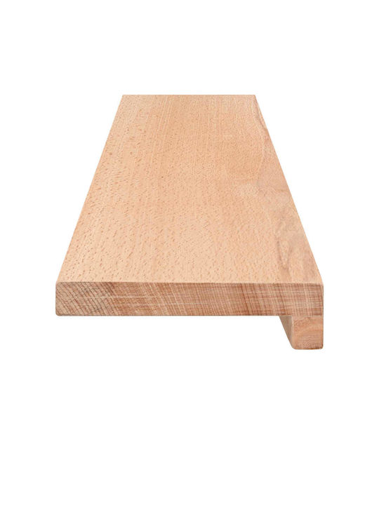 vidaXL Wooden Window Sill W80xH40cm