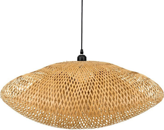 VenCore Κρεμαστό Φωτιστικό Boho Πλέγμα με Ντουί E27 80x55x25εκ.