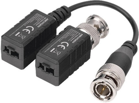 Hikvision Видео балун на CCTV Системи Черен DS-1H18S