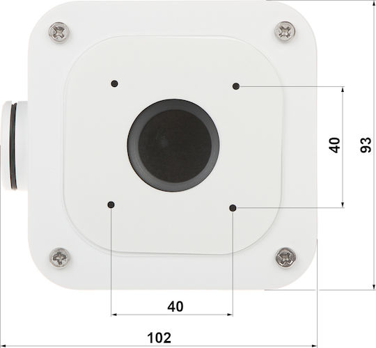 Genway Tr-jb05-a-in Кутия За Свързване Uniview Bullet Камери