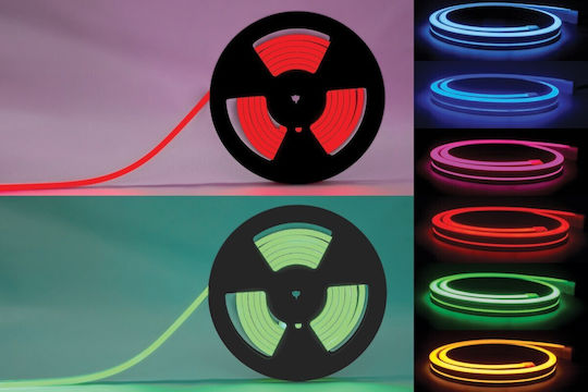 VK Lighting Wasserdicht LED-Streifen 24V Rot Licht 10m Neon Flex
