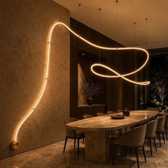 kelvo Waterproof LED Strip 24V Adjustable White Light 10m Neon Flex