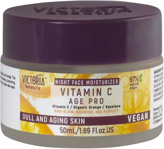 Age Pro Victoria Beauty Night Cream with Vitamin C
