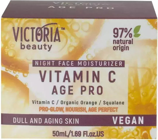 Age Pro Victoria Beauty Night Cream with Vitamin C