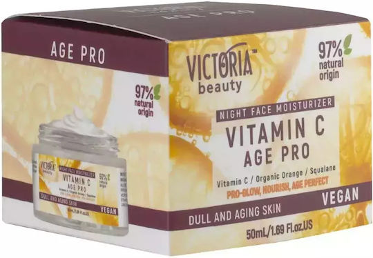 Age Pro Victoria Beauty Night Cream with Vitamin C