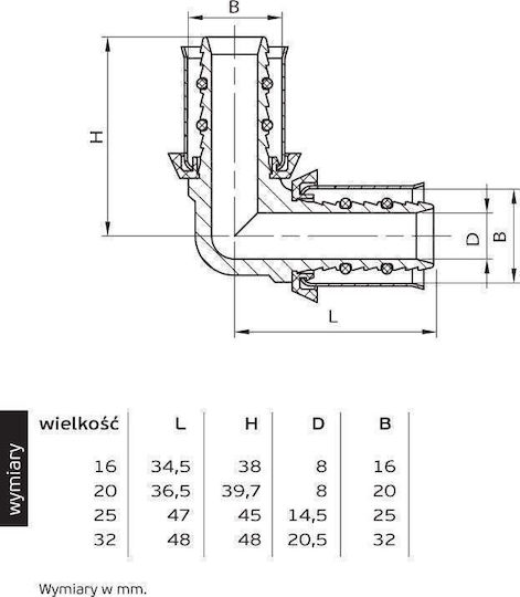 Perfexim 62-736-0200-000 Hydraulikinstallationsteil