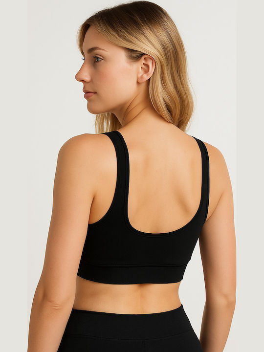 Damen Sport-BH Schwarz