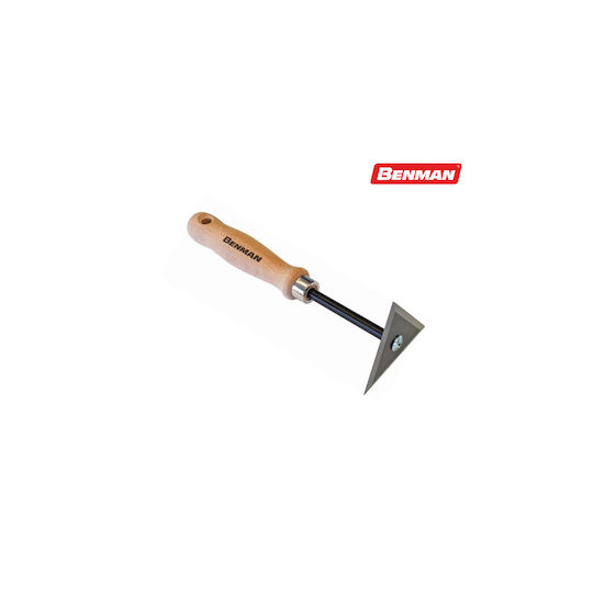 Benman Cuțite de tencuit Răzuitoare de Lucru cu Mâner de Lemn pentru Utilizare în Vopsele 100mm 1buc