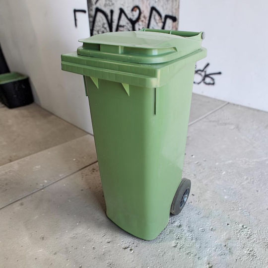 Material Systems Kunststoff Gewerbliche Abfallbehälter Abfall Räder 120Es Grün