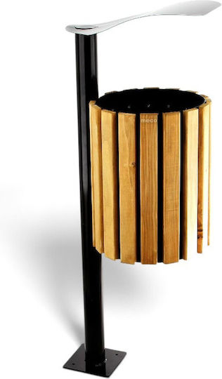 Wooden Waste Bin 30lt