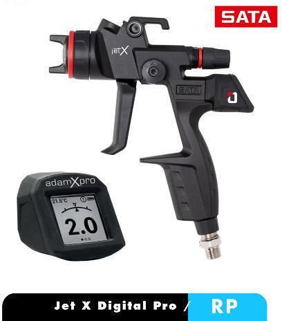 Sata Jet X Rp Digital Luftpistole zum Sprühen von Farbe Schwimmender Becher