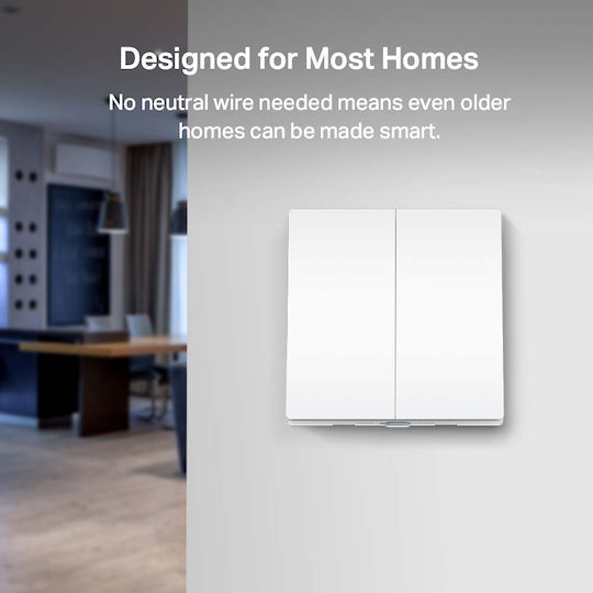 Tp-link Tapo S220 V1.2 Intelligenter Zwei-Wege Elektrischer Wandtaster