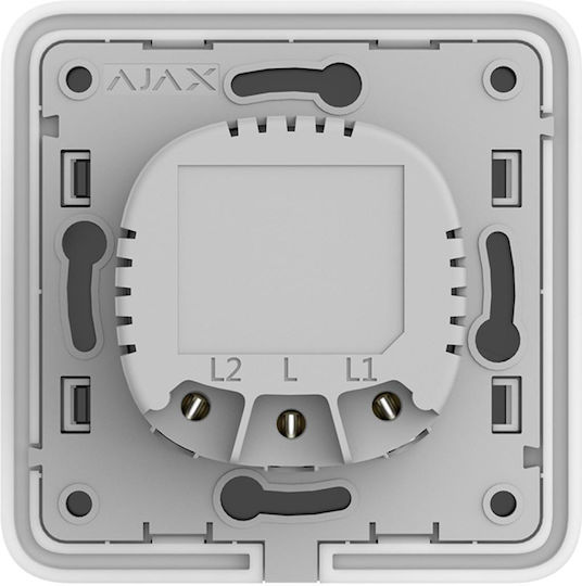 Ajax Systems 2-Gang Vertieft Mechanismus Schalter