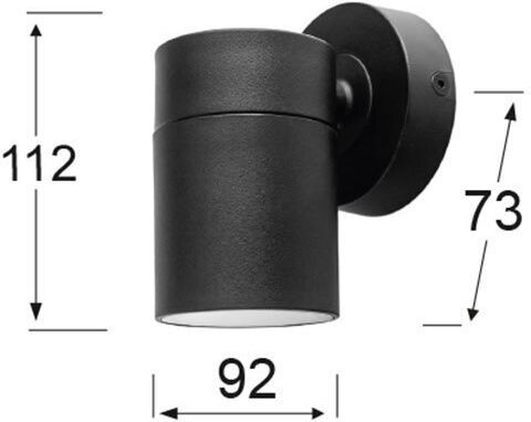 Heronia Einzelspot mit GU10-Fassung in Weiß Heronia Einzelspot mit GU10-Fassung in Weiß