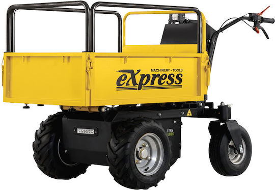 Express Транспортна количка за товар с тегло до 500kg в зелен цвят