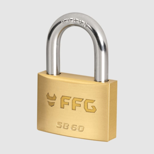 FFG Brass Padlock with Key 40mm