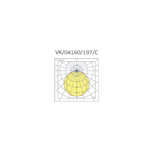 VK Lighting LED Линейно Осветително Тяло Стена 31W Неутрално Бяло IP20 М141xВ6.5см