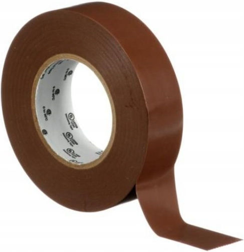 3M Insulation Tape 19mm x 20m Brown