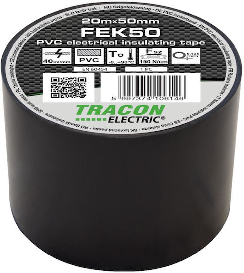 Tracon Electric Insulation Tape Black