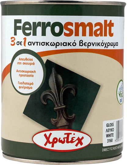 Ferrosmalt Vopsea Anticorozivă Tip Lac 3134 Ral 5015 Lucios 0.75lt