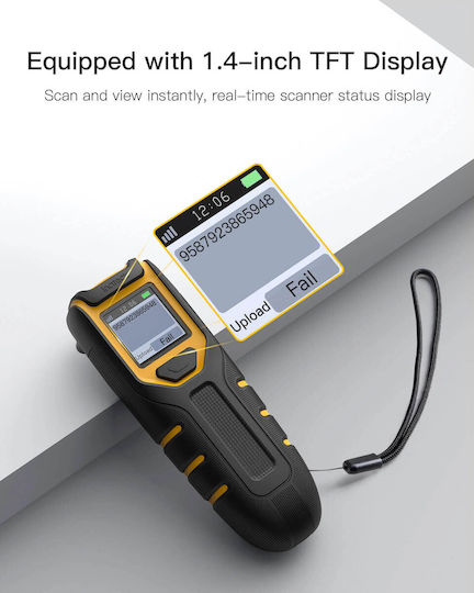 Inateck Scanner Χειρός Ασύρματο με Δυνατότητα Ανάγνωσης 1D Barcodes