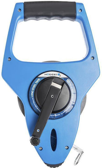 Högert Technik Maßband mit automatischem Rücklauf 12.5mm x 50m