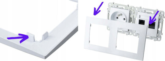 Szafir End Rtv Socket White Gpa-zk M 00