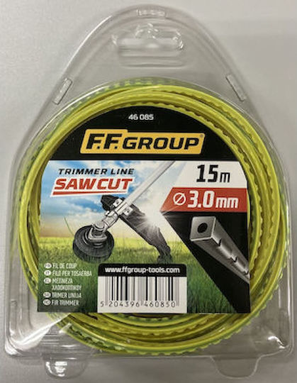 FFG SawCut Косачки Нишки Квадратна Дължина 15m и Дебелина 3mm