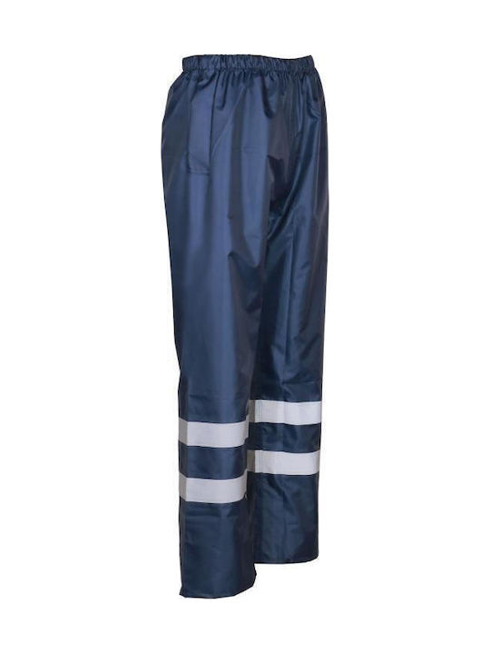 Fageo Reflektierende und Wasserdichte Arbeitshose Marineblau