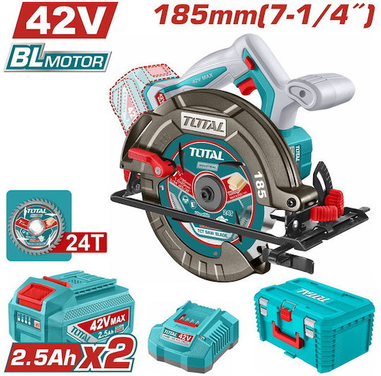 Total TSLI4218512E Дисков Трион 42V 2x2.5Ah