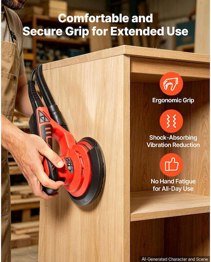Eccentric Sander 152mm Electric 400W with Speed Setting