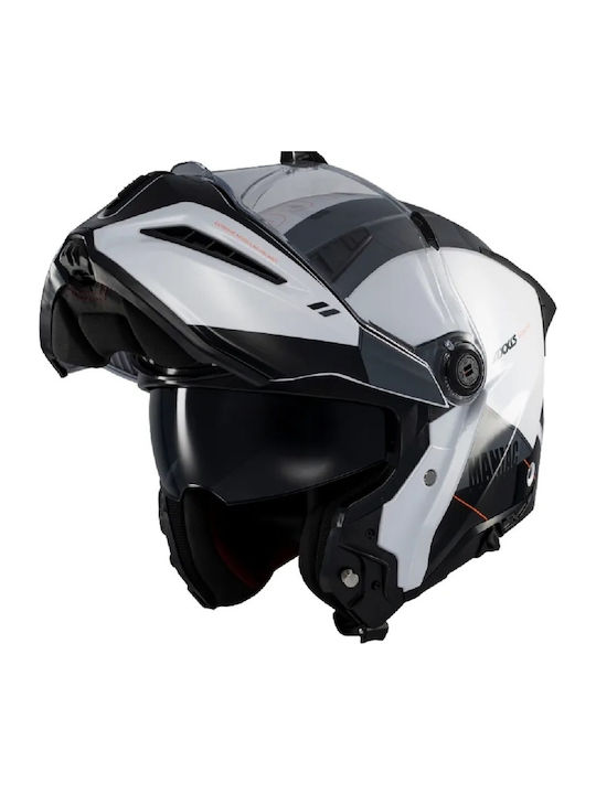Axxis Ghostfighter SV Maniac Schwarz/Weiß Motorradhelm Flip-Up DOT / ECE 22.06 Gewicht (+/-50 gr) mit Sonnenblende Axxis Ghostfighter SV Maniac Schwarz/Weiß Motorradhelm Flip-Up DOT / ECE 22.06 Gewicht (+/-50 gr) mit Sonnenblende