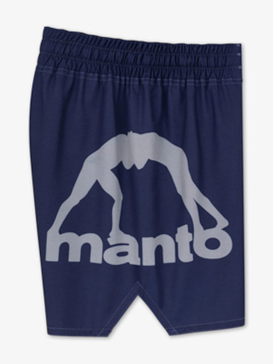 Manto Men's Blue Boxing Shorts