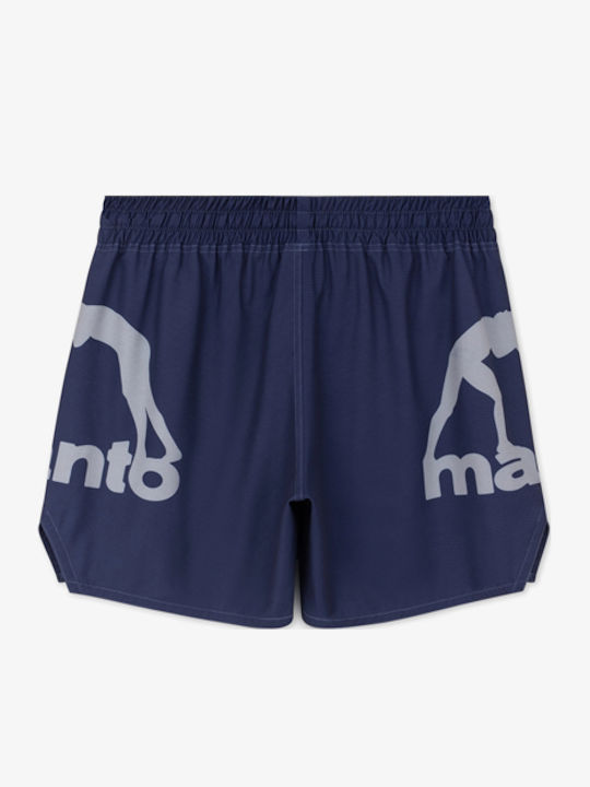 Manto Men's Blue Boxing Shorts