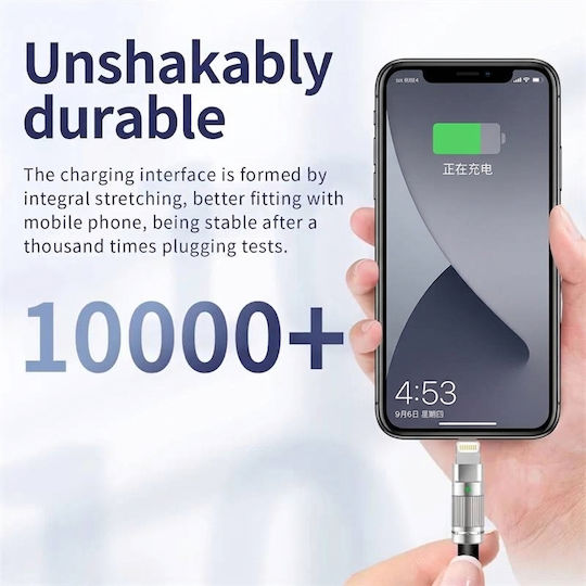 Leewello Leewello USB Typ-C Kabel Männlich Schwarz 3m