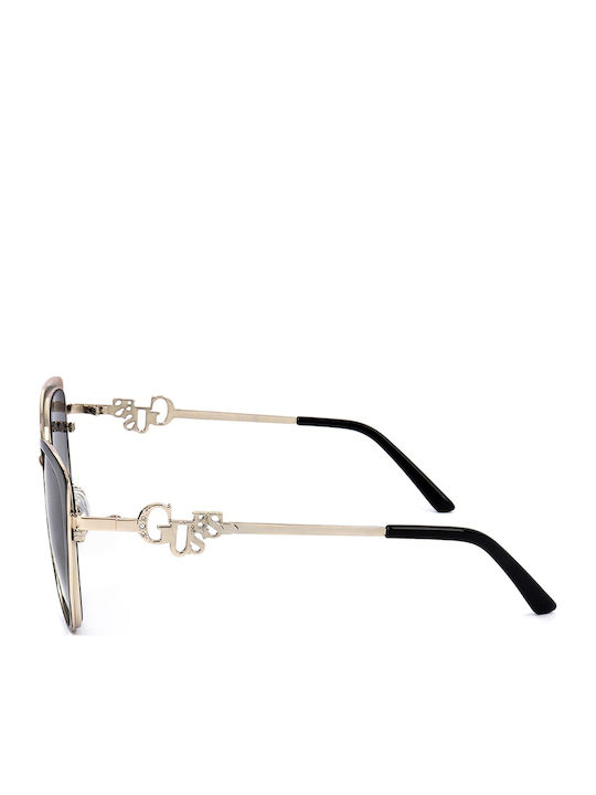Guess Ochelari de Soare pentru Femei cu Ramă Metalică Aurie și Lentilă Aurie Guess Ochelari de Soare pentru Femei cu Ramă Metalică Aurie și Lentilă Aurie