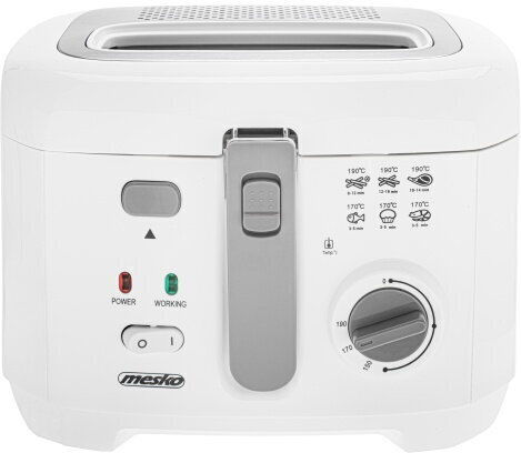 Mesko MS 4908 Фритюрница 2.5lt Бяла