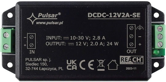 Pulsar Pulsar Spannungsumwandler DC/DC 12V in 12V