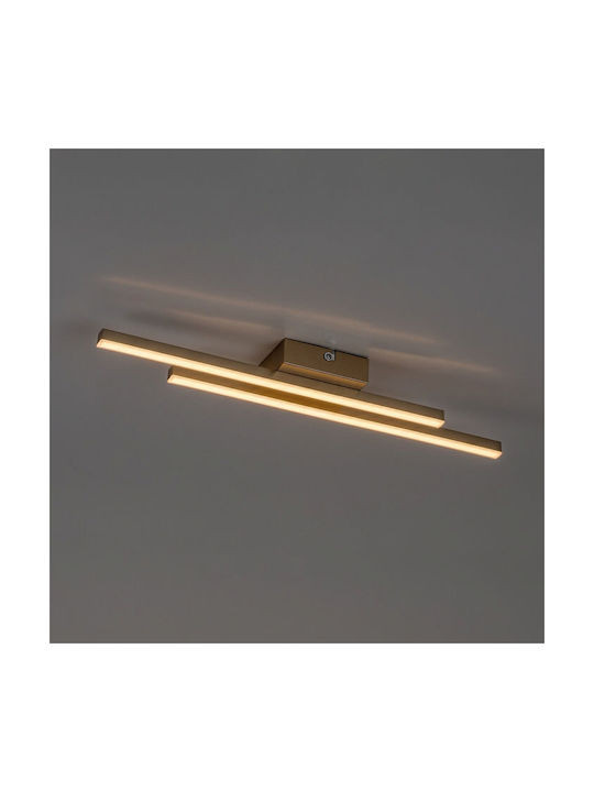 Rabalux Smart Deckenleuchte Gold mit Integrierter LED