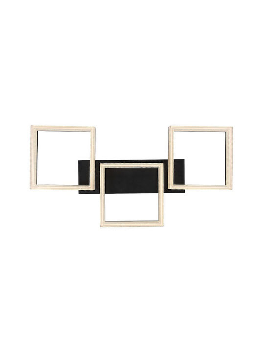 Rabalux Smart Deckenleuchte montieren 70cm Schwarz mit Integrierte LED und Fernbedienung