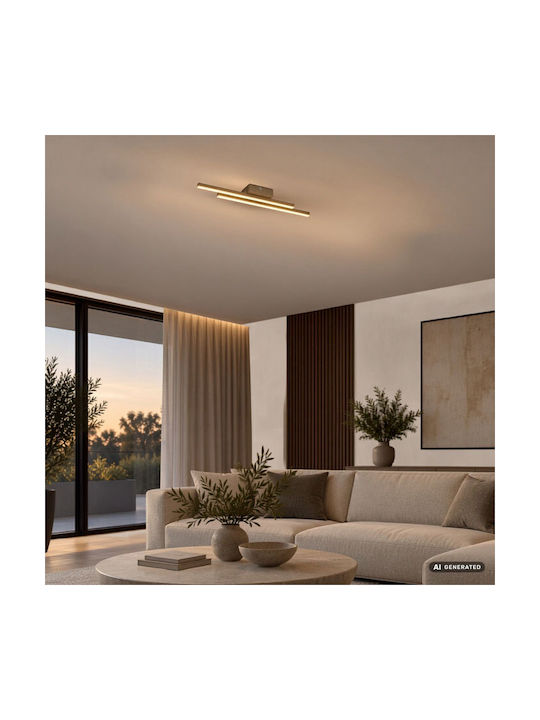 Rabalux Smart Deckenleuchte Beige mit Integrierter LED