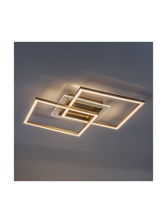 Rabalux Smart Deckenleuchte montieren 70cm Gold mit Integrierte LED