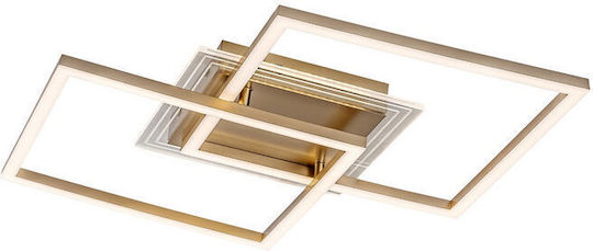 Rabalux Smart Deckenleuchte montieren 70cm Gold mit Integrierte LED