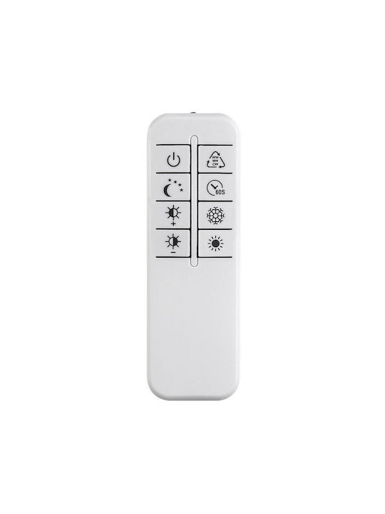 Rabalux Smart Deckenleuchte montieren 75cm Schwarz mit Integrierte LED und Fernbedienung